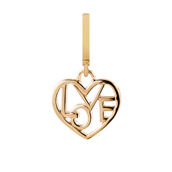 Image of Christina Collect Loveable forgyldt charm